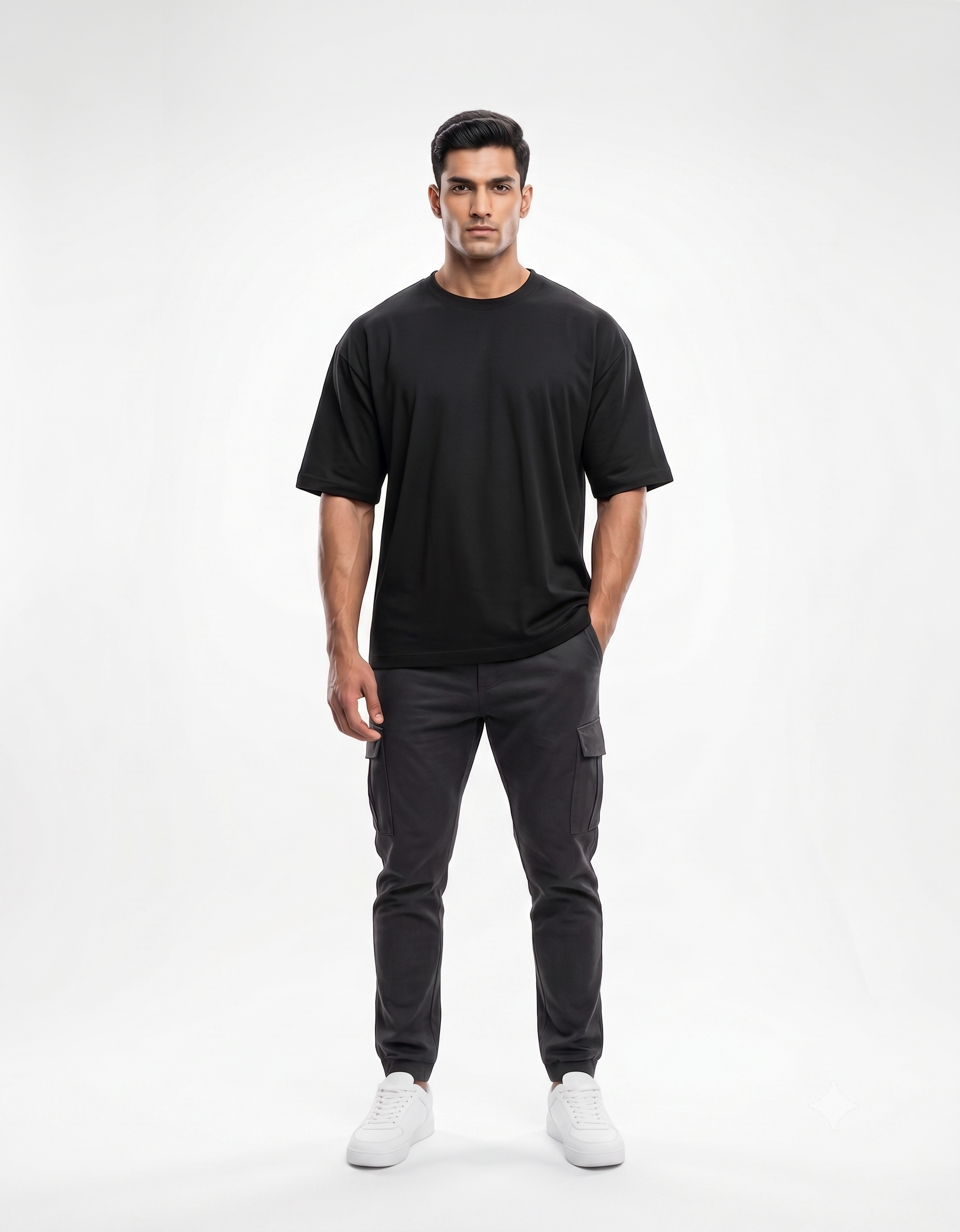 Plain Unisex Premium Oversized Classic T-Shirt