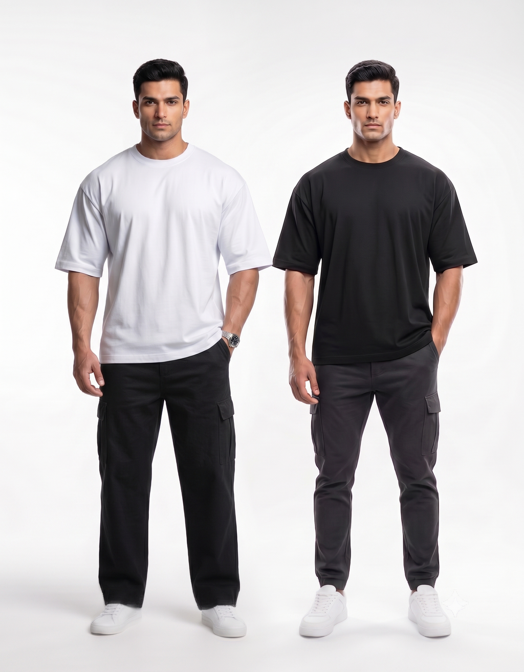 Plain Unisex Premium Oversized Classic T-Shirt