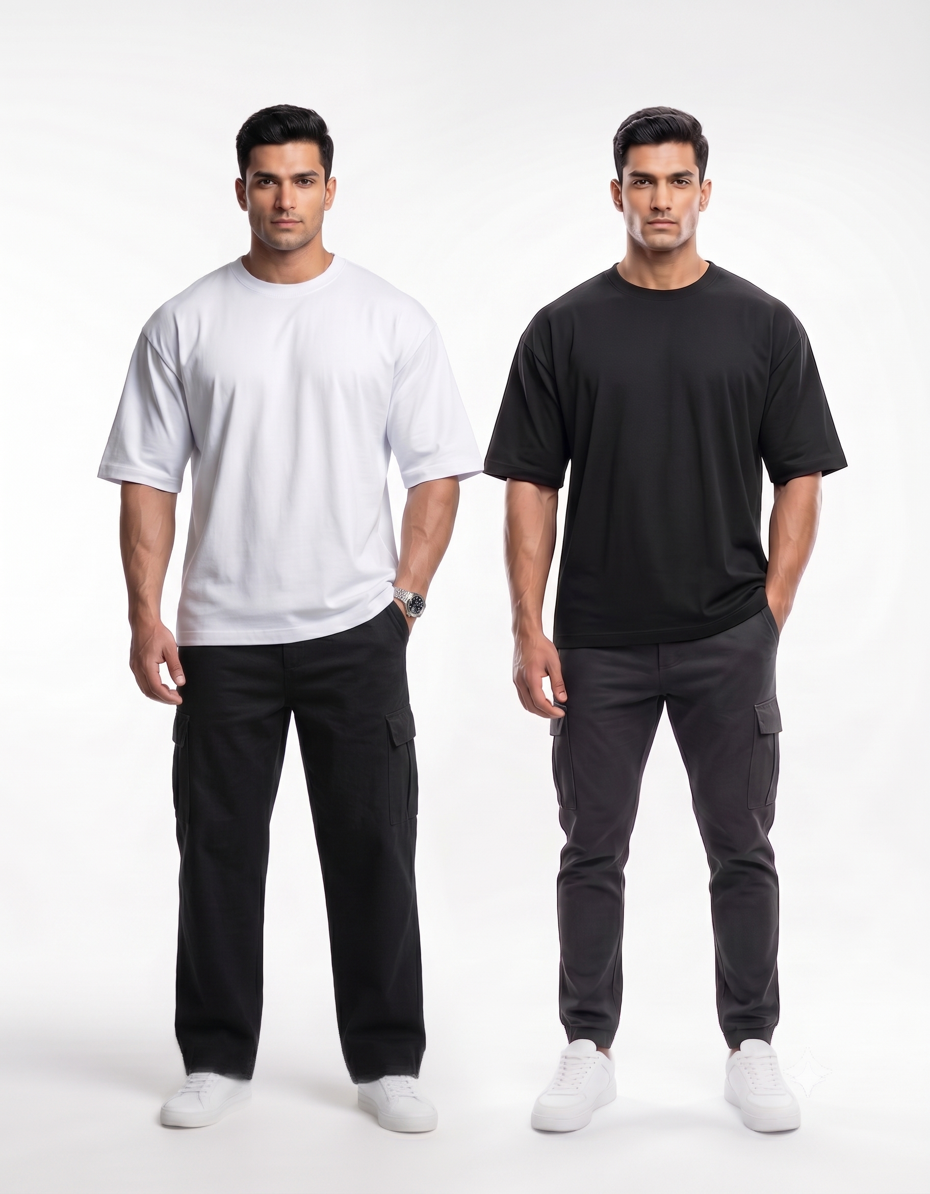 Plain Unisex Premium Oversized Classic T-Shirt