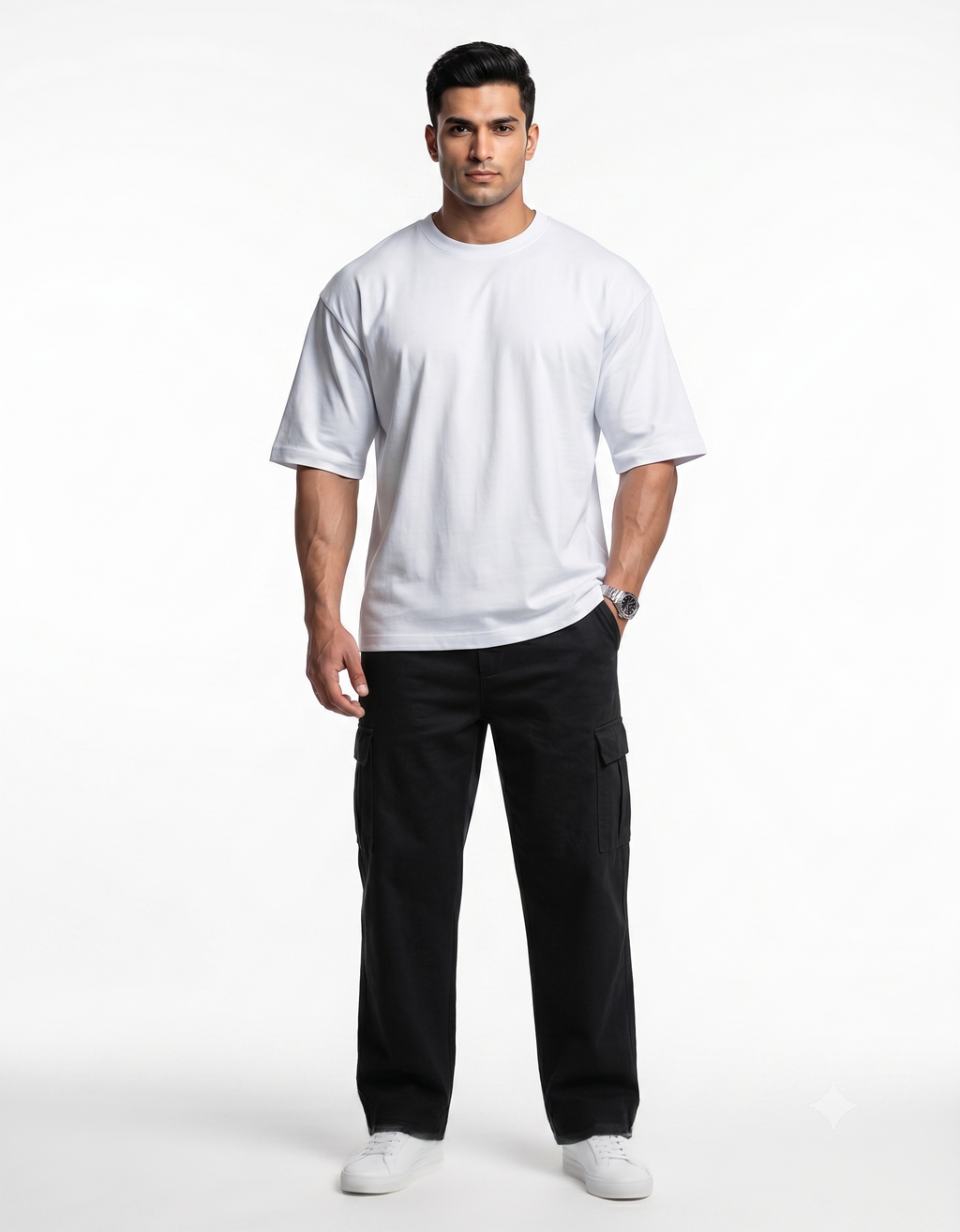 Plain Unisex Premium Oversized Classic T-Shirt
