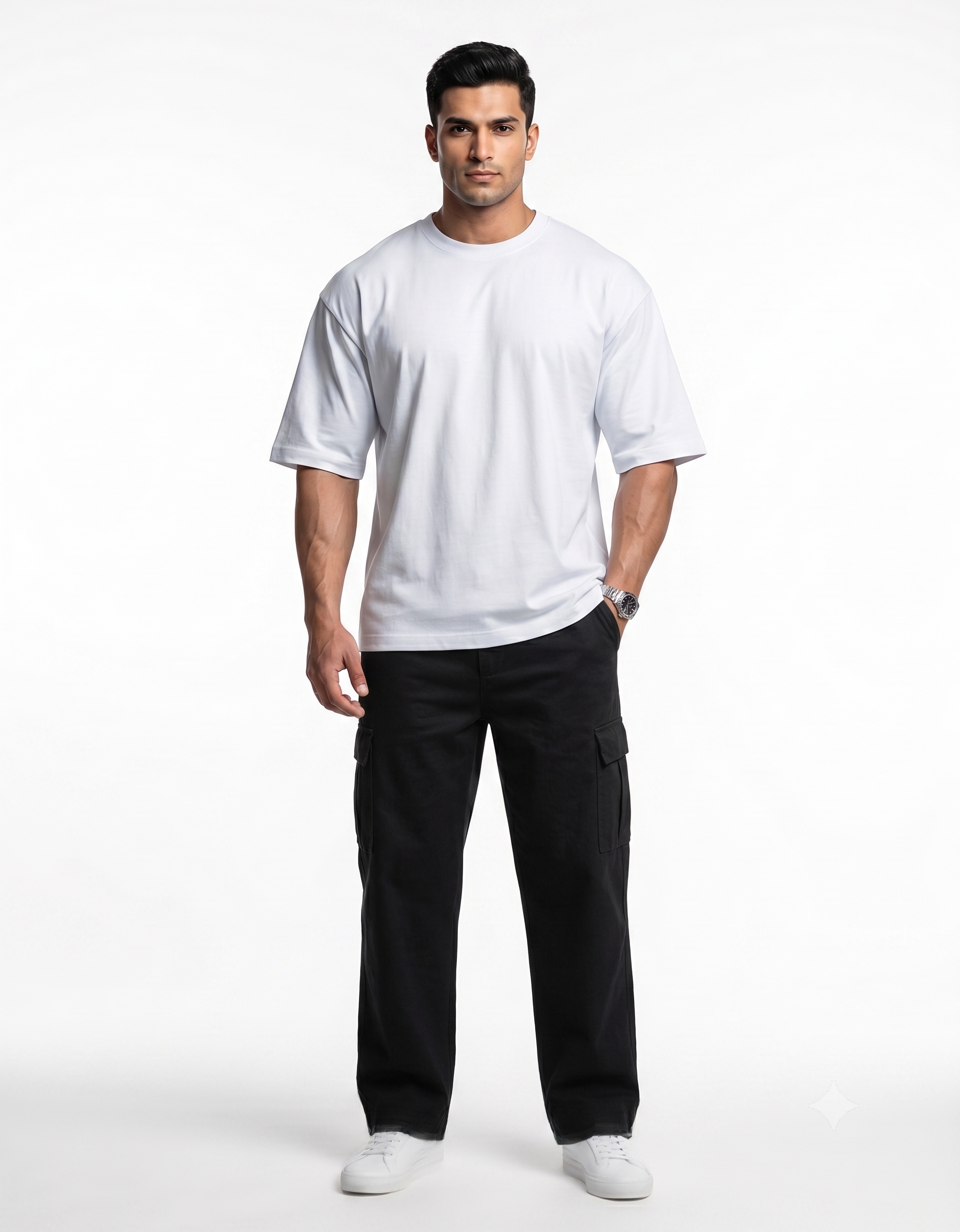 Plain Unisex Premium Oversized Classic T-Shirt